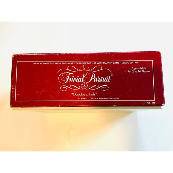 Trivial Pursuit Baby Boomer 1983 Trivia Card Set Complete Game Retro Pop Culture - Picture 9 of 12